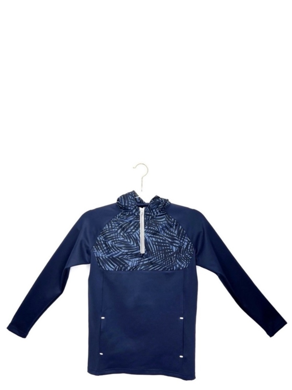 Peter Millar Half-Zip Hoodie Youth Size Medium (9-10) Navy Blue Boys New NWT